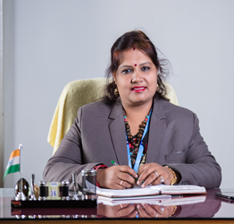 Mrs. Jaya Bandelu, Principal, Shivom Vidyapeeth